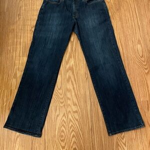 Lucky Brand Dark Blue Men's Straight Jeans